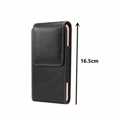 Handy Gürteltasche Handytasche XL 16.5x8cm Smartphone  Schutz Hülle PU-Leder