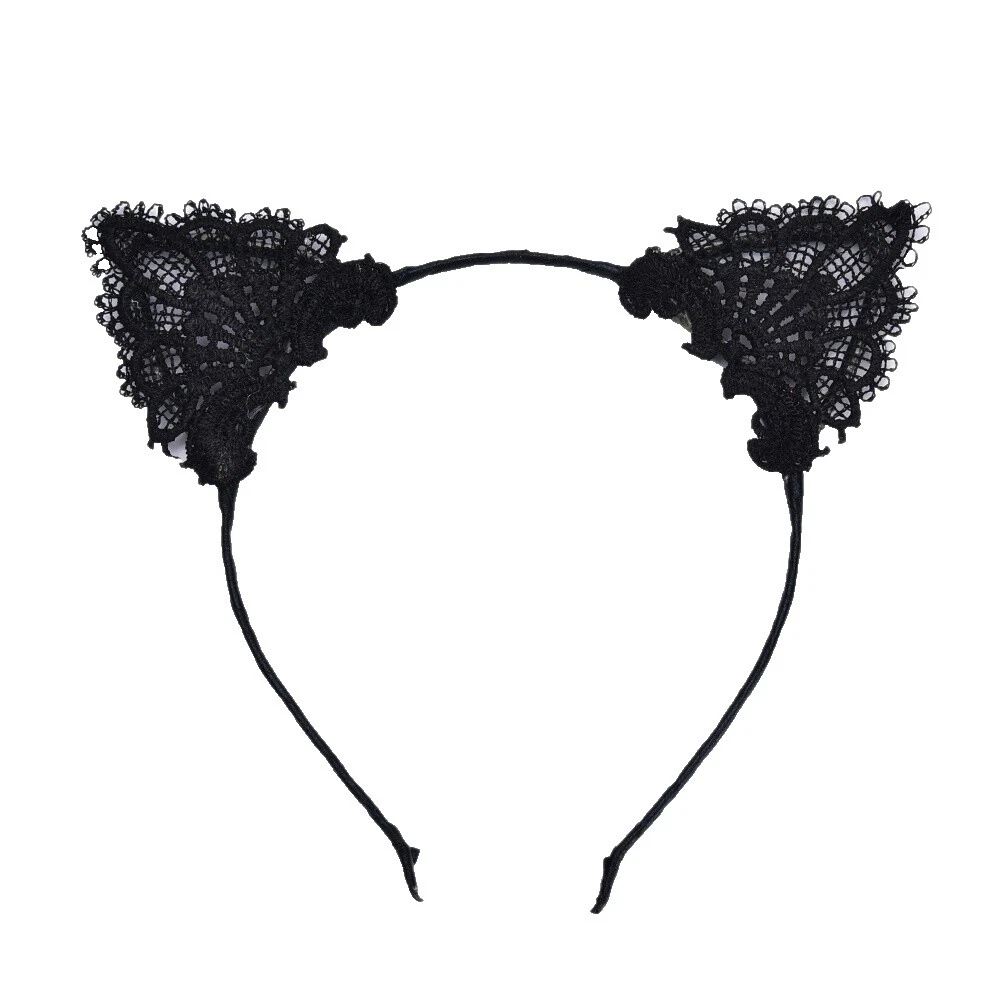 Garras de Cabello Pelo negro de encaje para De mujer