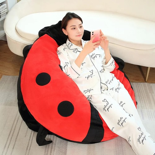 Wearable Ladybug Shell Funny Party Doll Stuffed Soft Plush Pillow Cushion Gift - 第 11/20 張圖片