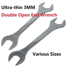 Ultra-thin Double Open Wrench Repair Spanner 8mm 10mm 13mm 17mm 19mm 22mm 24mm