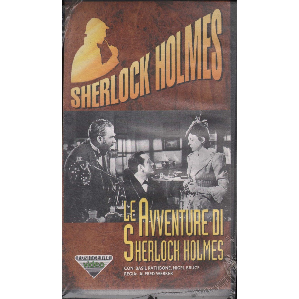 Sherlock Holmes, The Adventures VHS Alfred Werker Univideo - FCVA5001 Sealed