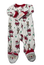 Carter's Just One You Footed Christmas Pajamas 3 mo. Baby One Piece Long Sleeve