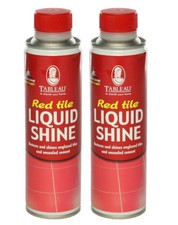 Red Tile Liquid Shine Polish Tableau 250ml Ideal Cardinal Replacement Pack of 2