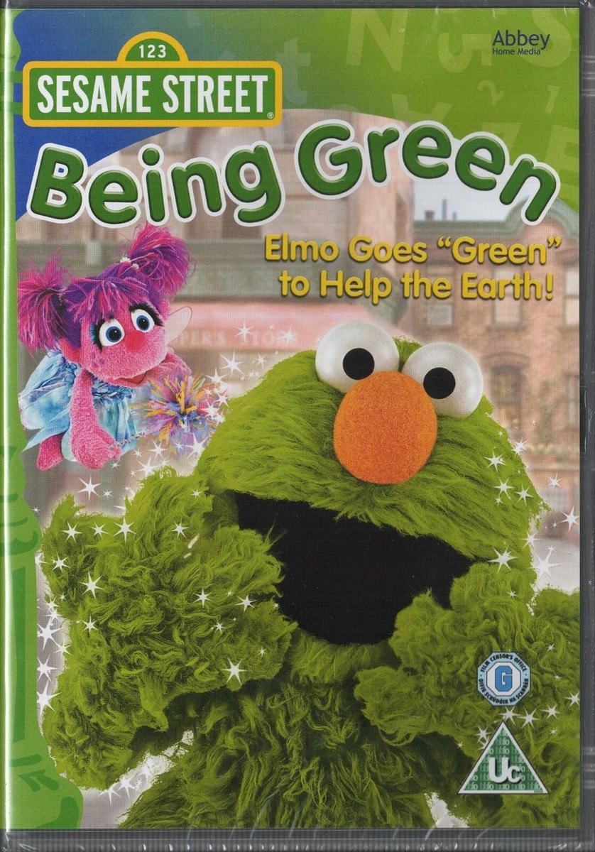 Sesame Street Elmo Being Green Childrens TV Series DVD - Main Image