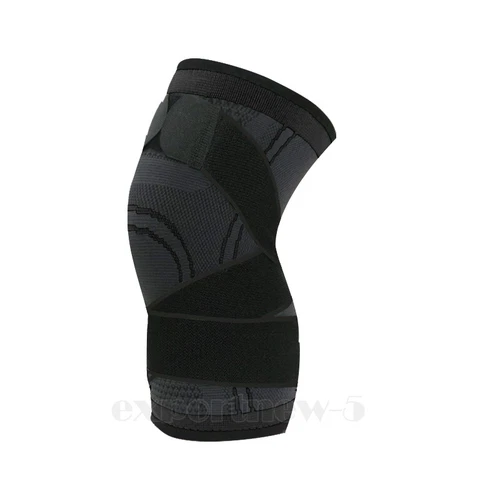Knee Brace Compression Sleeve Support with Gel Pad Side Stabilizers Patella Wrap - Picture 39 of 57