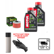 Kit Entretien Vidange Standard HONDA XR 500 R de 1981 à 1984 MOTUL 5100 10W40