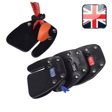 Archery Finger Tabs Shooting Guard Leather Protective Gears Recurve Bow RH Shoot