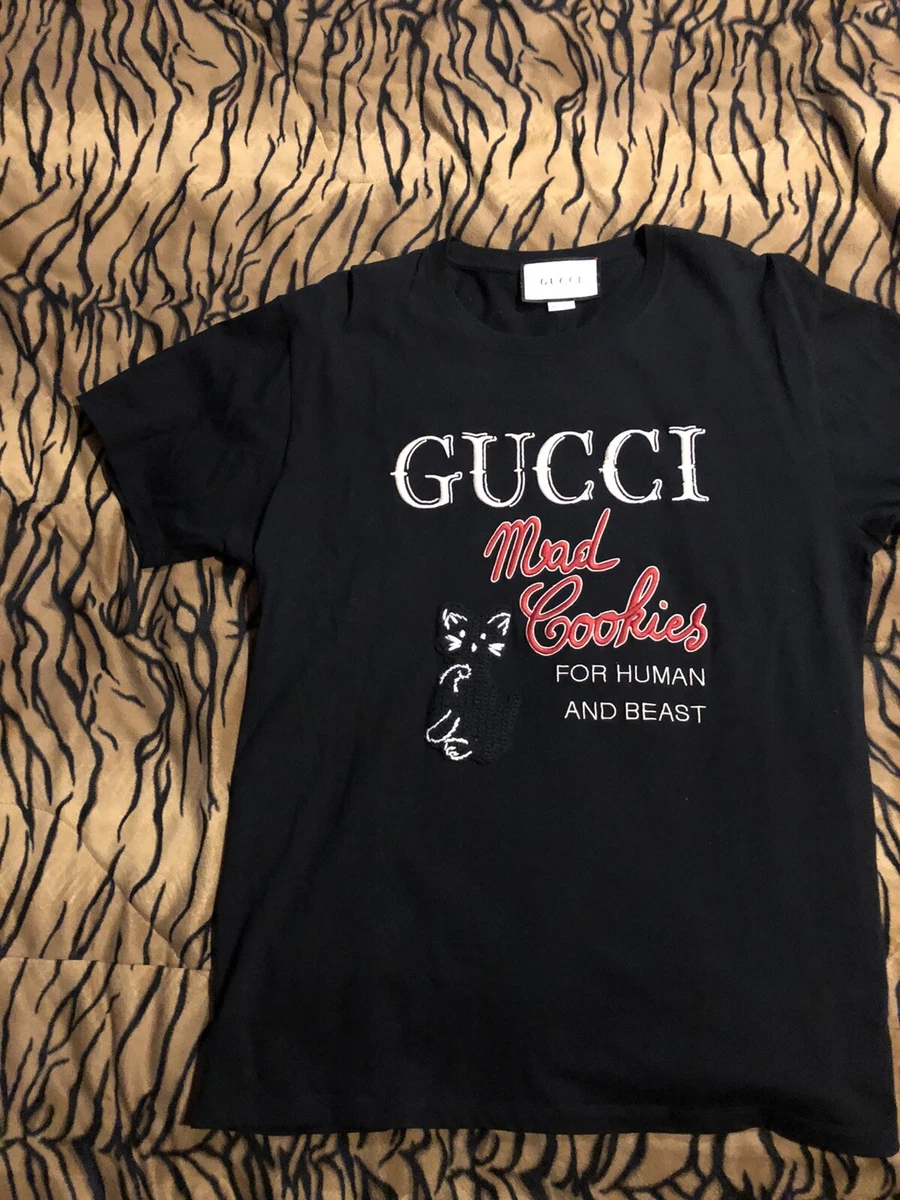 Gucci Mad Cookies Black Used T-Shirt M | eBay