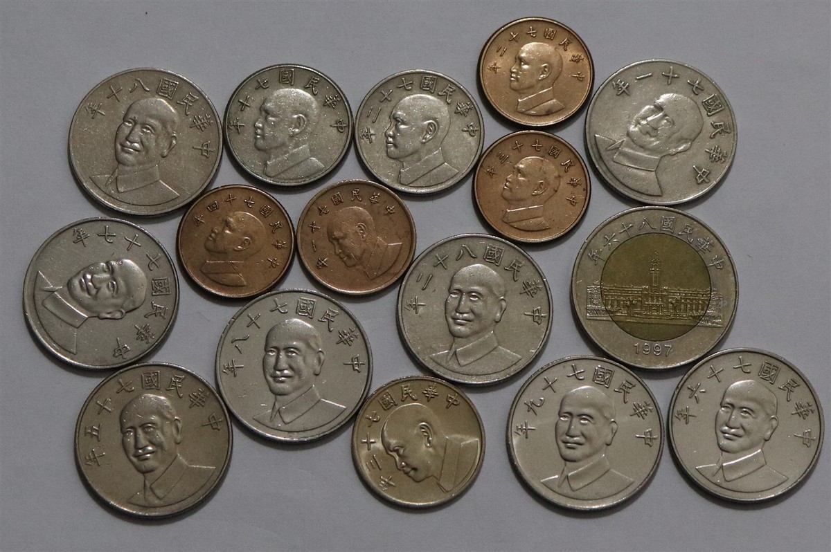 台湾旧貨幣コレクション 2905 🧭 🇹🇼 TAIWAN OLD COIN COLLECTION B66 #419 PP17 | eBay
