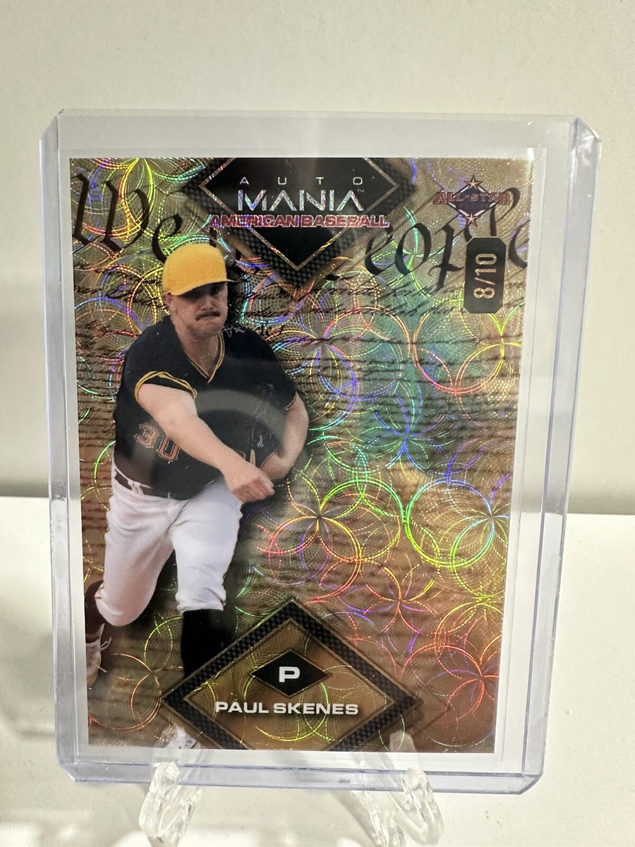 PAUL SKENES 2024 Wild Card Auto Mania American Baseball /10 #AMAD