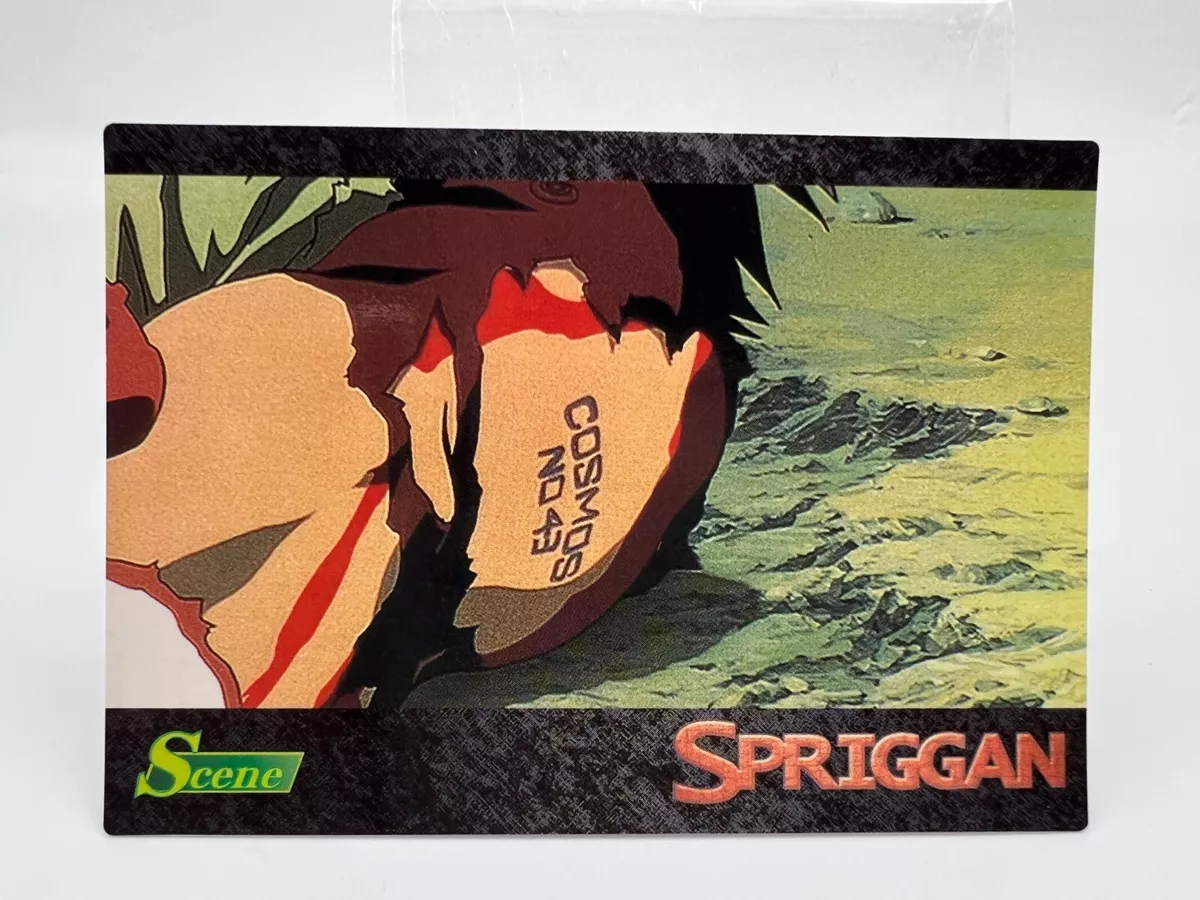 SPRIGGAN card SHINSEISHA Japanese Vintage Rare F/S