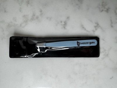 Tweezer Guru Light Blue Light Weight Precision 