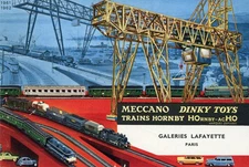 MECCANO DINKY TOYS-HORNBY TRAINS-HOrnby-acHO 1961-62 CATALOG-FRENCH EDITION