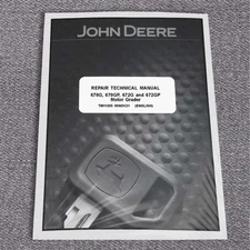 John Deere 670G, 670GP, 672G, 672GP Motor Grader Service Repair Manual - TM11205