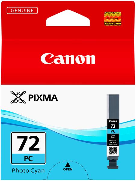 Original Canon Tintenpatrone Cyan Pgi-72Pc 6407B001-image