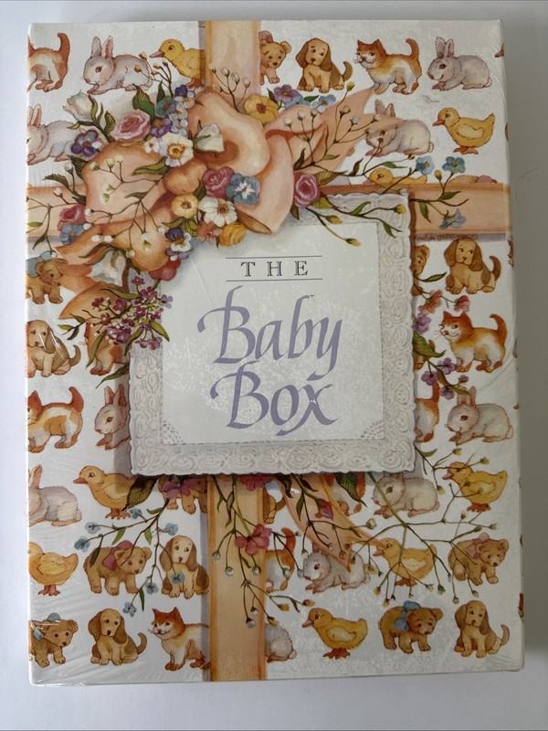 NEW The Baby Box by Linda Seward Keepsake Storage Box 11.5" x 8.5"