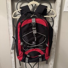 aka Sport Black Red Gray Backpack Hiking Trav...