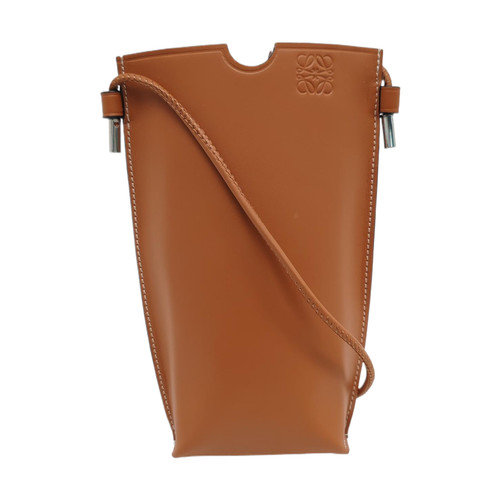 LOEWE Crossbody bags Leather Brown Free Shipping | Duties Paid