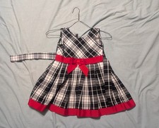 3T Red/Black Formal Cute Children's Dress