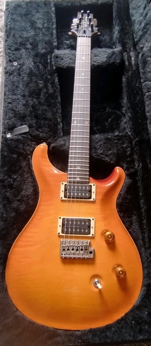Prs CE24 1996 Vintage Sunburst Electric Guitar, Good Condition with Hard Case