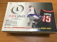 Fleer Legacy Basketball Autographed Jersey