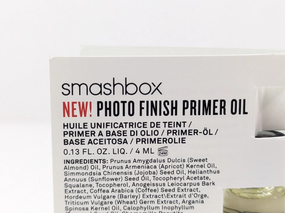 Smashbox Photo Finish Primer Oil 0.13 FL Oz 4 ml Sampler USA New - Image 4 of 4