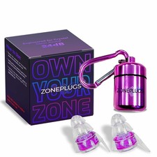 High Fidelity Earplugs- 2 Pairs Reusable Noise Reduction Hearing Protection E...