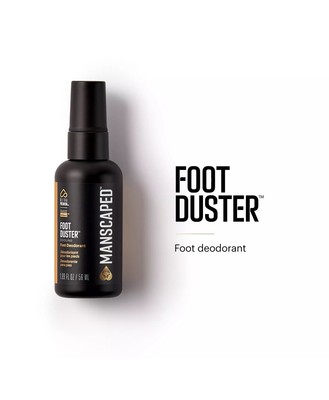 MANSCAPED  The Foot Duster , Mens Cooling Foot Deodorant Spray with Tea Tree Oil