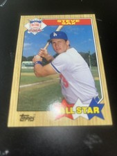 1987 Topps Steve Sax Los Angeles Dodgers #596 All Star