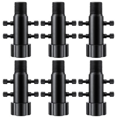 6-Pack 4-Port Drip Irrigation Manifold with Filter and Riser Adapter