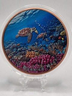 2024 Natural Wonders Great Barrier Reef 5 oz .999 Fine Copper Round Uncertified