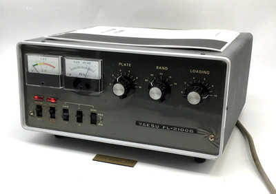 Yaesu FL-2100B アマチュア無線リニアアンプ Yaesu FL-2100B HF Linear Amplifier 500W Vacuum Tube Ham Radio