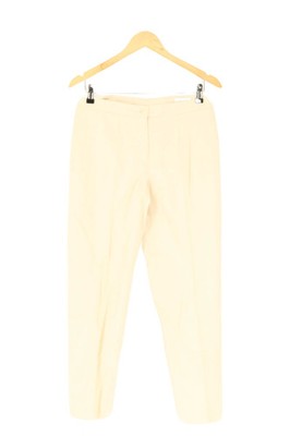 AE ELEGANCE Stoffhose Damen Beige Gr. L 40 Klassisch Elegant Business