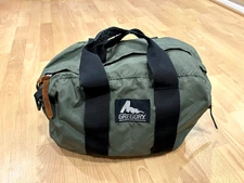 Vintage Gregory Japan Amy Green Duffle Zip Bag S Luggage Nonslip Handle