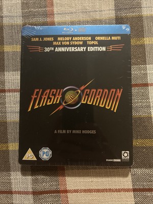 Flash Gordon Steelbook Blu Ray + CD 30th Anniversary Brand New REGION B