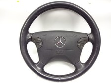 Mercedes CLK W208 W210 Mopf Lenkrad MFL Leder Lenkrad Schwarz