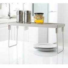 PORTA STOVIGLIE MENSOLE ACCESSORI SALVASPAZIO PER CUCINA RIPIANO COMPONIBILE