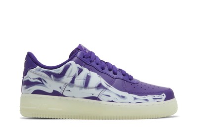 Nike Air Force 1 Low Purple Skeleton CU8067-500 Available Now
