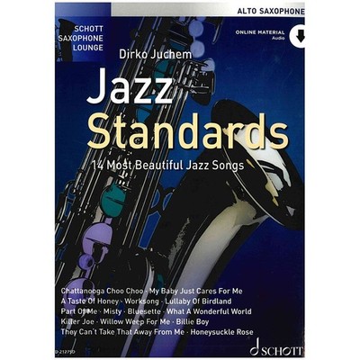 Notenbuch Schott Saxophone Lounge - Jazz Standards Alto Sax Noten Lehrbuch NEU
