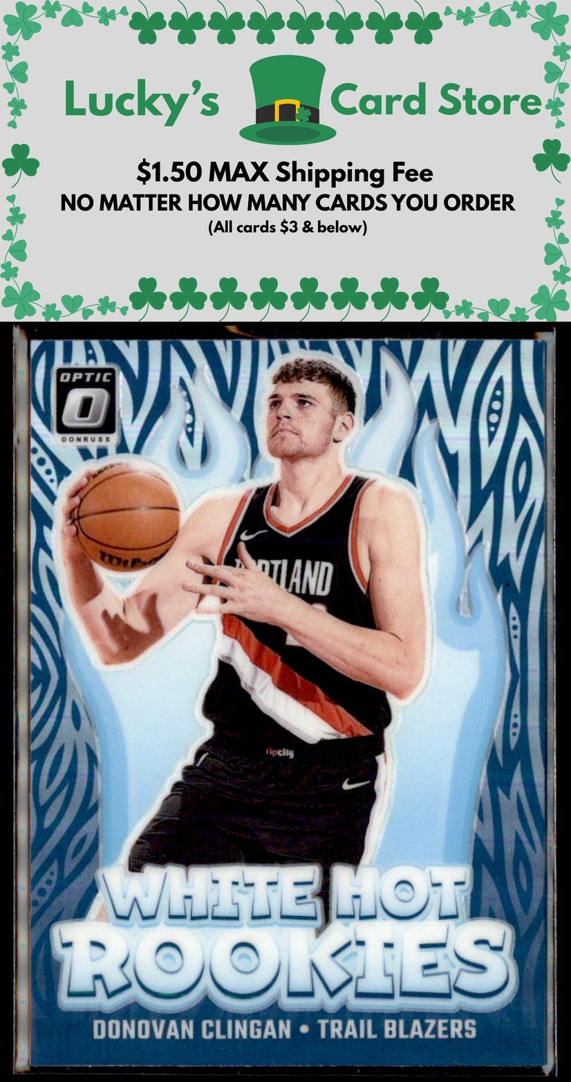 2024-25 Donruss Optic #11 Donovan Clingan White Hot Rookies