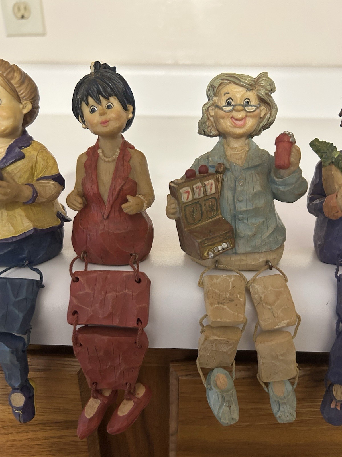 WMG 2003 Women Shelf Sitters Figurines-  Lot of 6- Good Condition-    #4