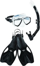 Speedo Unisex-Adulto Natación Snorkel Buceo Máscara Antiniebla con Cubierta para Nariz