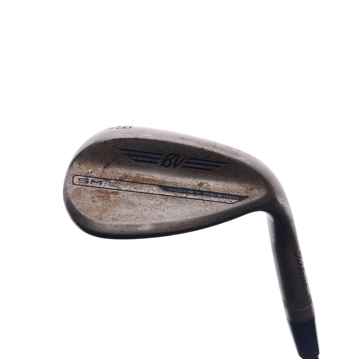 Used Titleist Vokey SM10 Raw Lob Wedge Degrees Stiff Flex