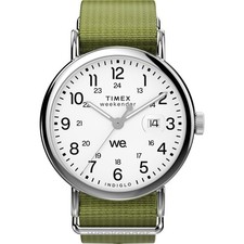 TIMEX WEEKENDER TW2W86000 White Quartz Men's Watch New in Box