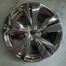 Front Volkswagen Vw Id4 Black Oem Wheel 20 2022 Factory Original Rim 11a071490