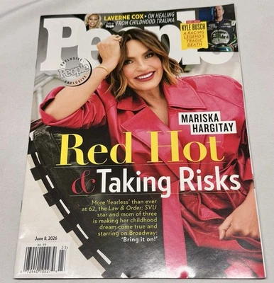People Magazine June 8 2026 Vol 105 Issue 21 English Illustrated Hargitay - Image 1 of 4