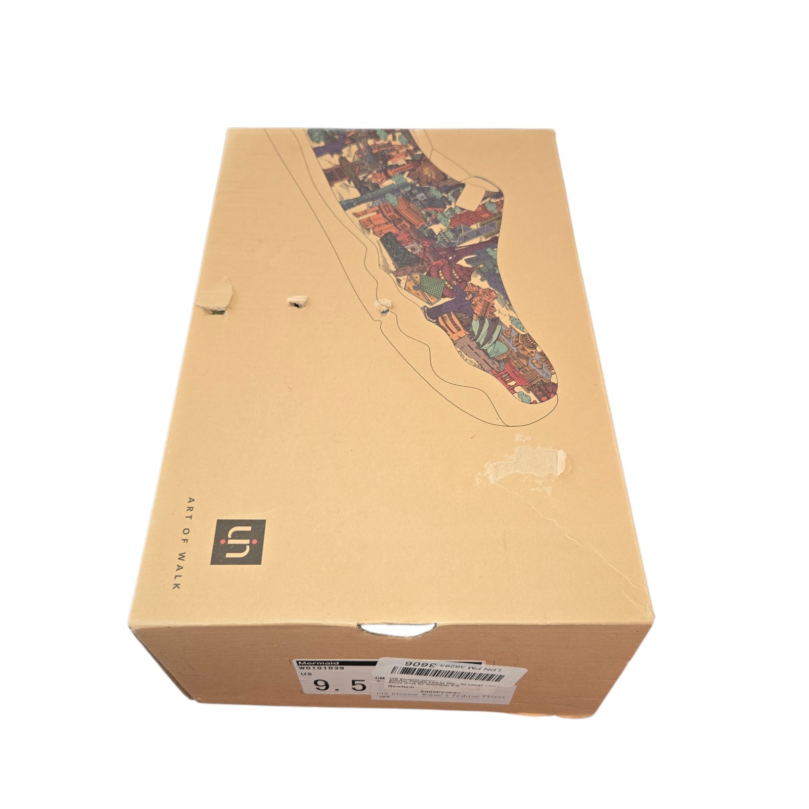 UIN Mermaid Printed Machine Washable Lightweight … - image 14