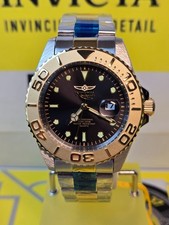 Invicta Pro Diver Men's Watch - 43mm, Steel, Gold with Black Dial NEW