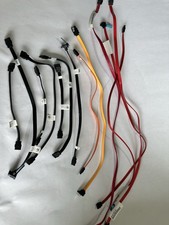 Lot of 13 SATA Cables Mixed HP Dell 6Gb/s Straight/Right Angle Tested