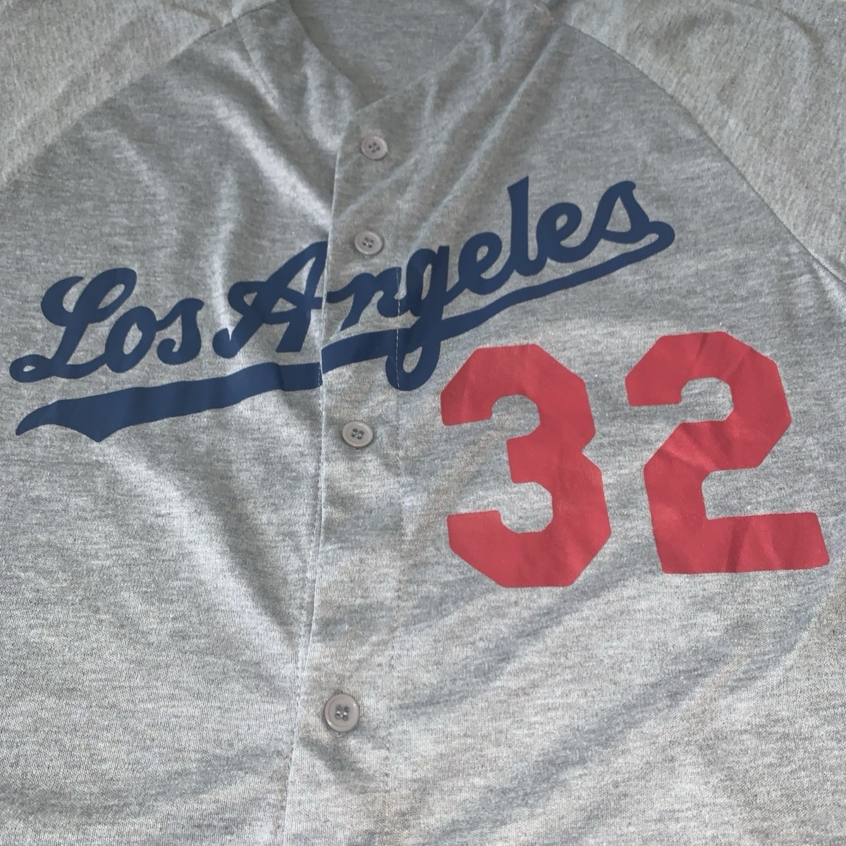 Los Angeles LA Dodgers 1963 Sandy Koufax #32 Men XL Jersey SGA